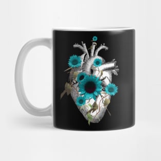 Floral heart 25 Mug